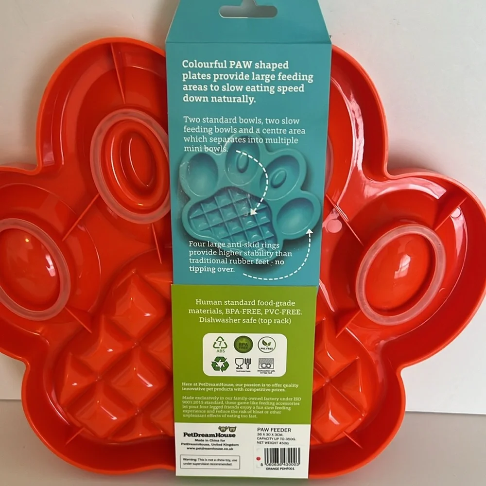 NEW GO SLOW PET FEEDER EASY LEVEL